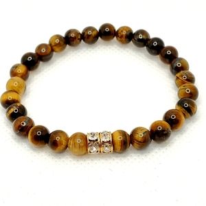 Success Bracelet * Tiger eye gemstone bracelet